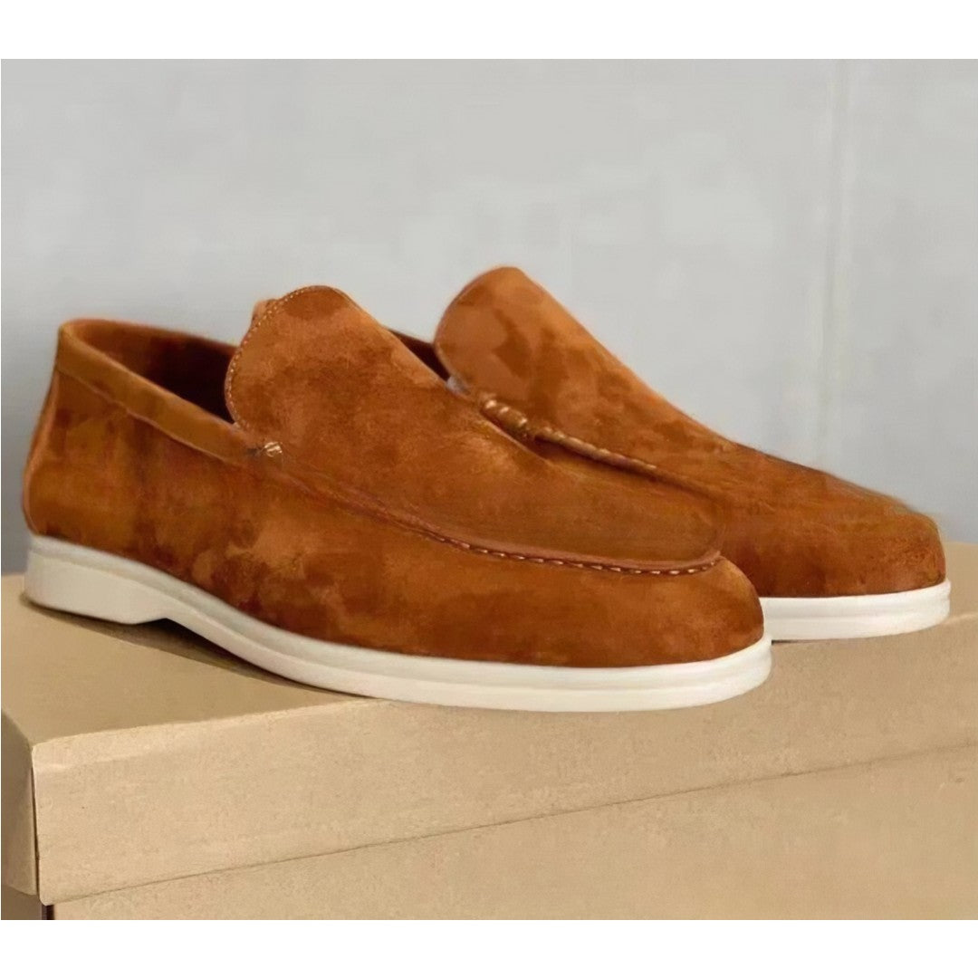 Jeff – Mocassins en Daim Élégants