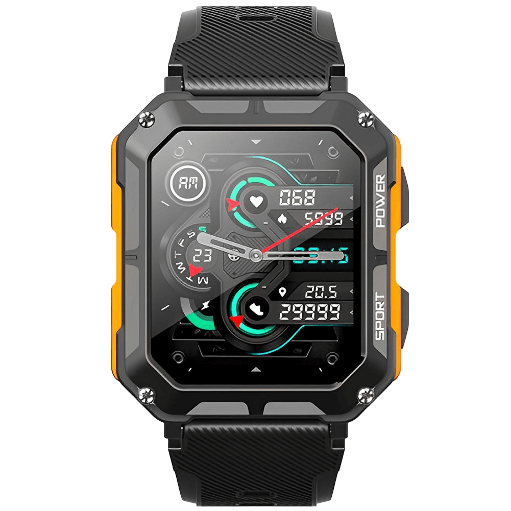 Giles – Montre Connectée Étanche pour Hommes avec Fonctionnalités Avancées