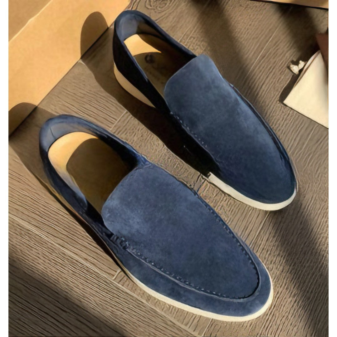 Jeff – Mocassins en Daim Élégants