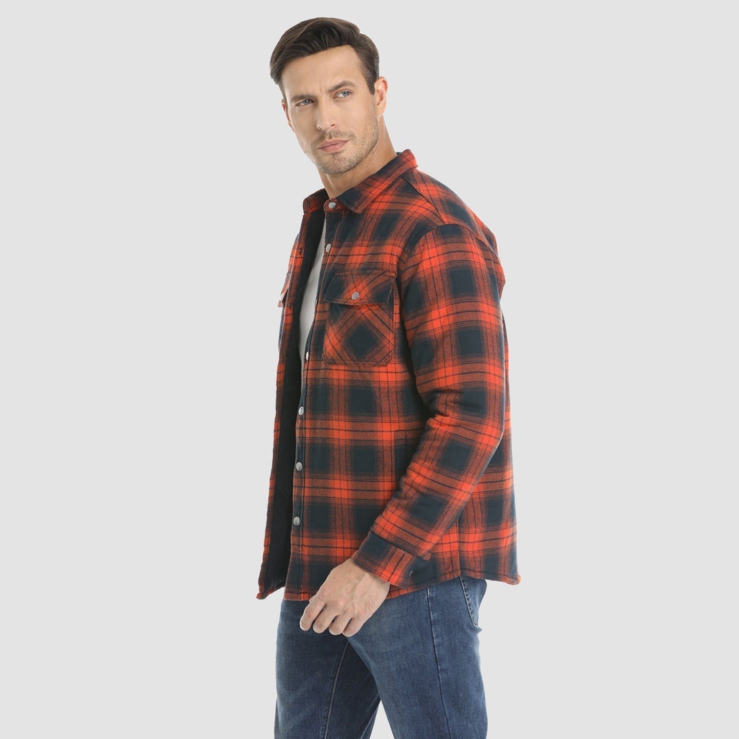 Jack™ - Veste en Flanelle Rayée