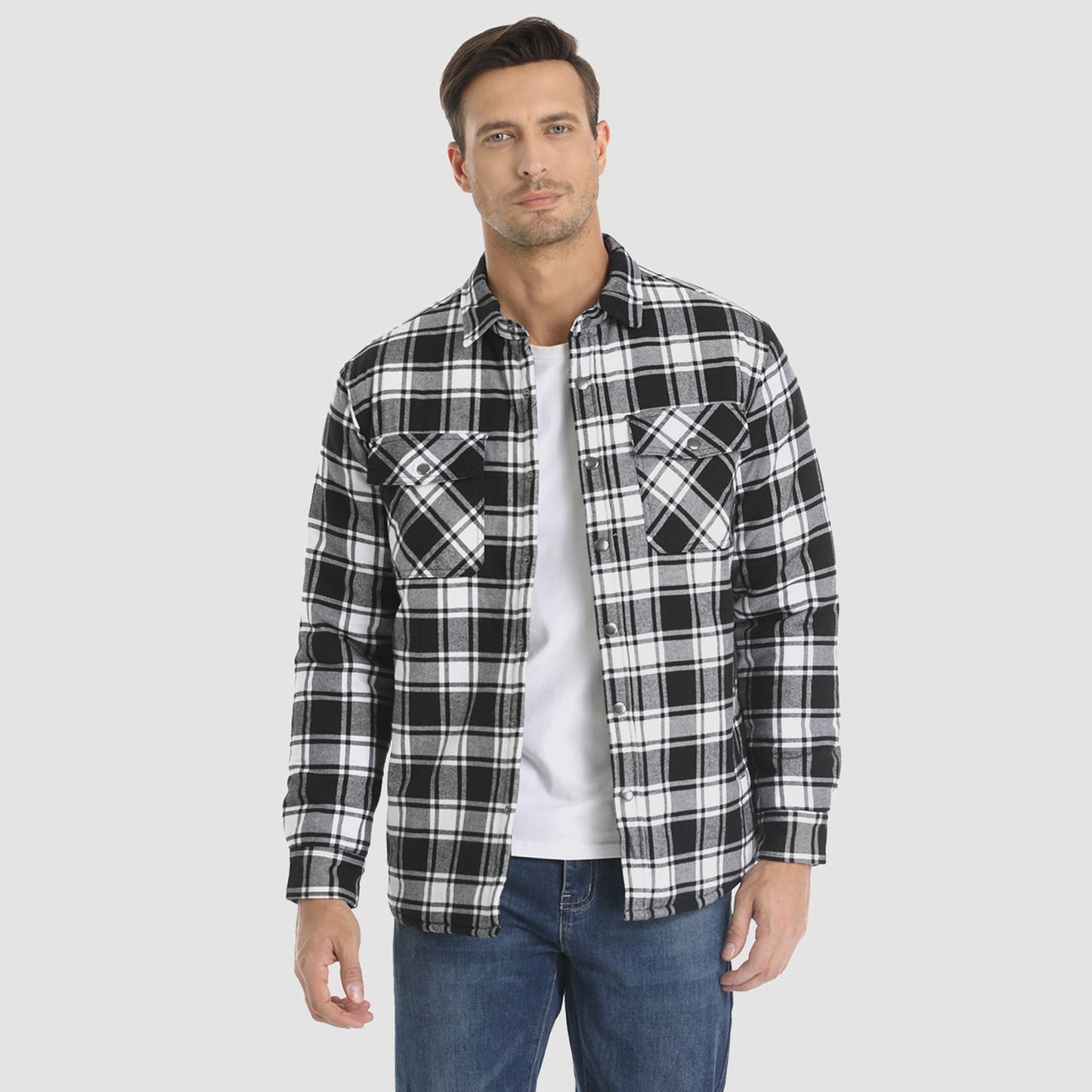 Jack™ - Veste en Flanelle Rayée