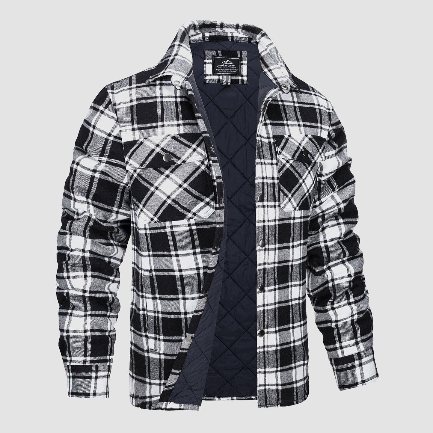 Jack™ - Veste en Flanelle Rayée