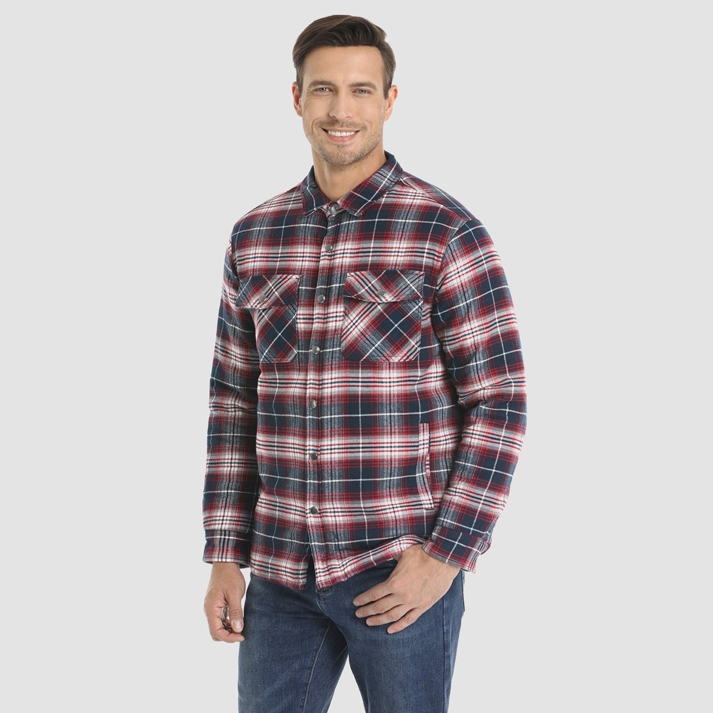 Jack™ - Veste en Flanelle Rayée