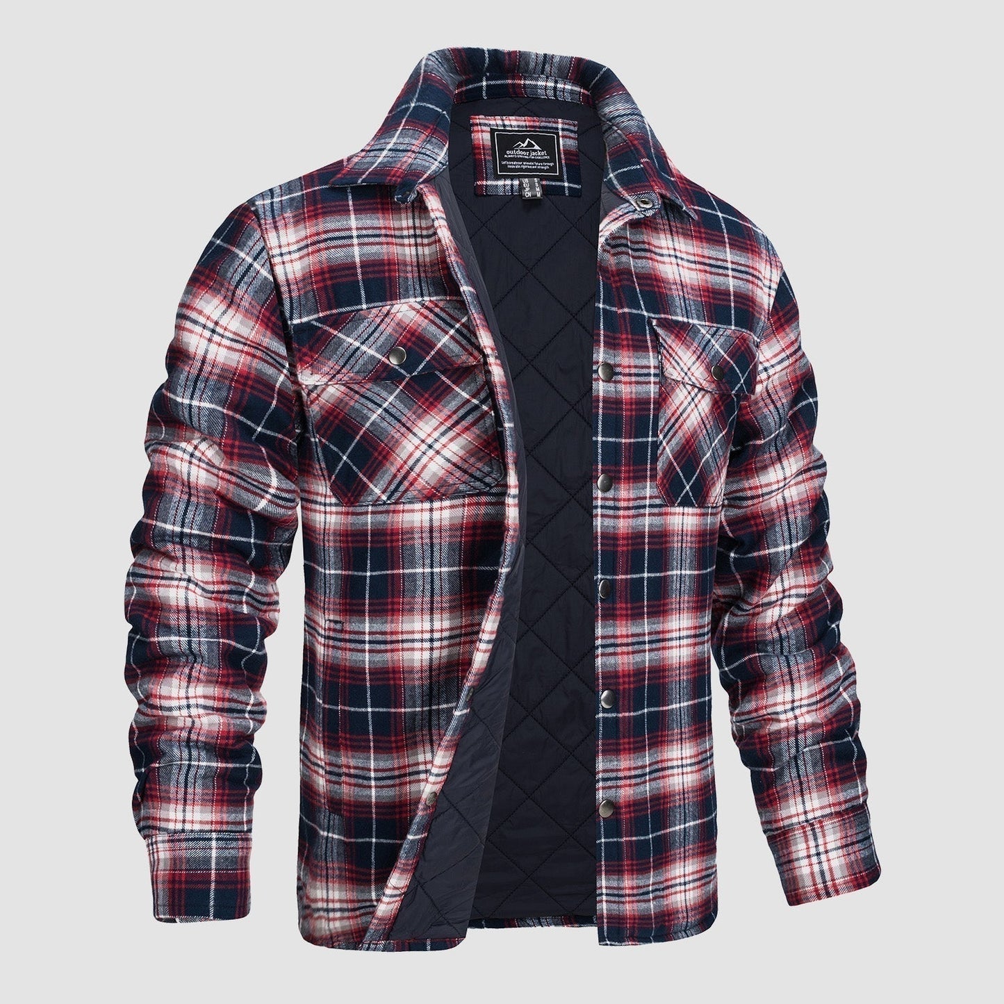 Jack™ - Veste en Flanelle Rayée