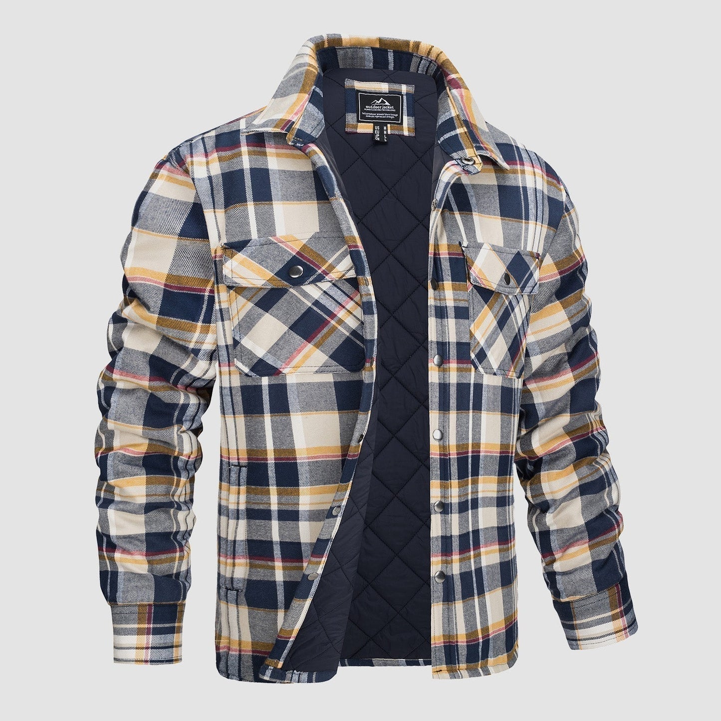 Jack™ - Veste en Flanelle Rayée