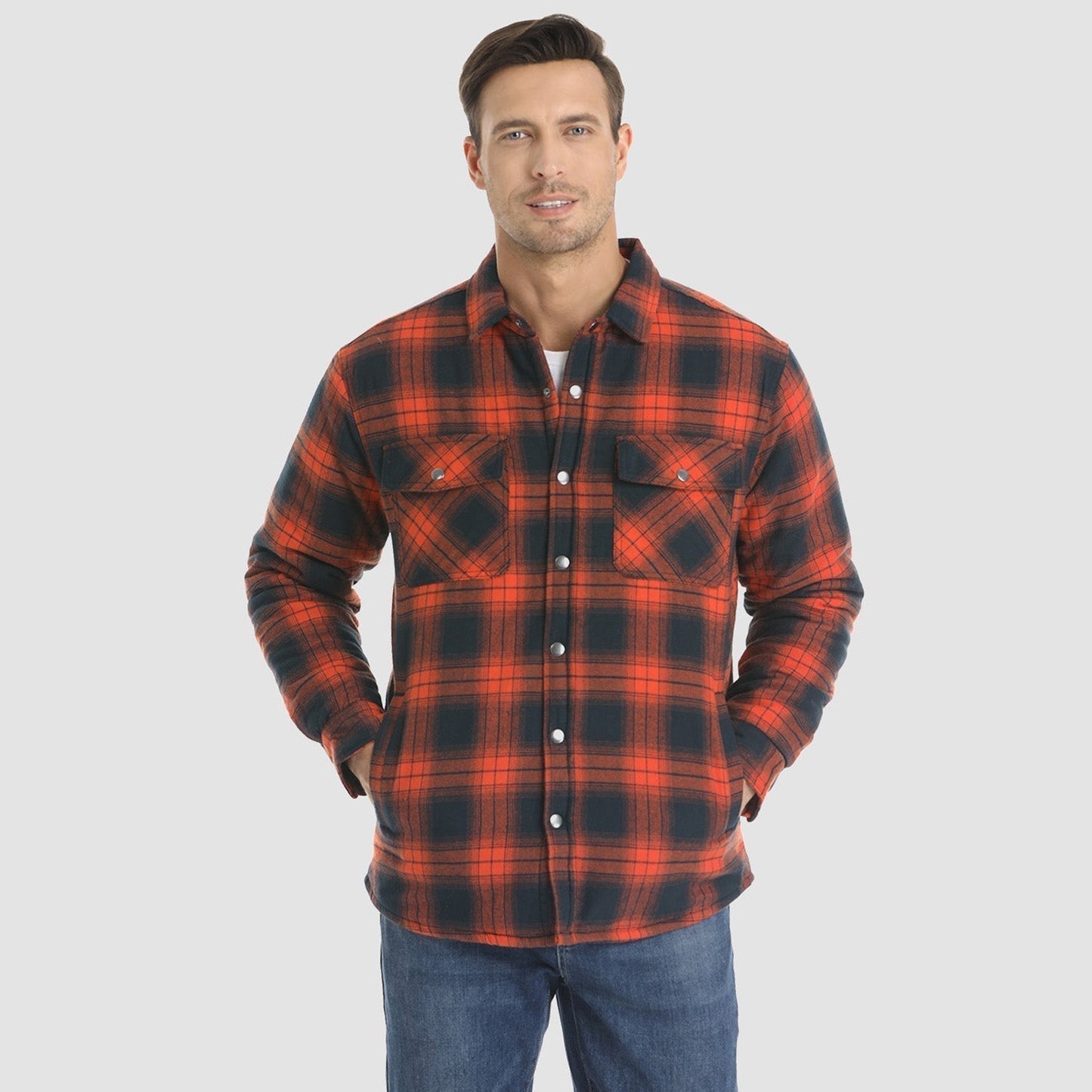 Jack™ - Veste en Flanelle Rayée