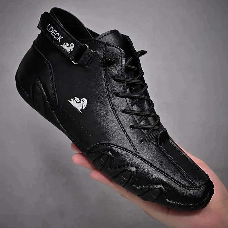 Kelly – Chaussures Pieds Nus Antidérapantes en Cuir Véritable