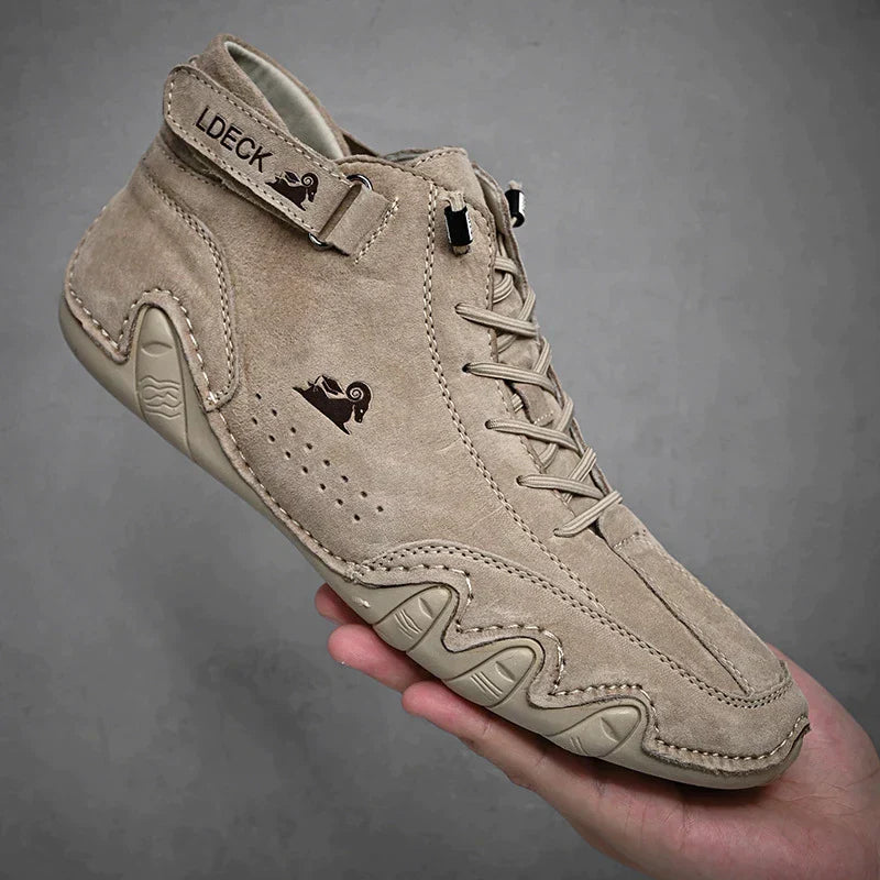 Kelly – Chaussures Pieds Nus Antidérapantes en Cuir Véritable