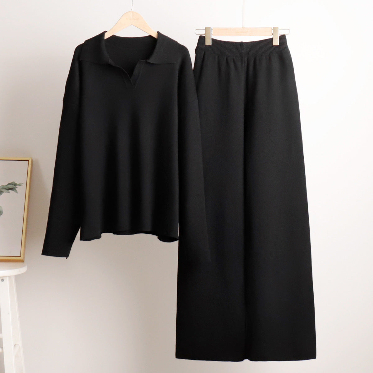 Ensemble Loungewear Femme - Style Décontracté avec Pull Oversize et Pantalon Large