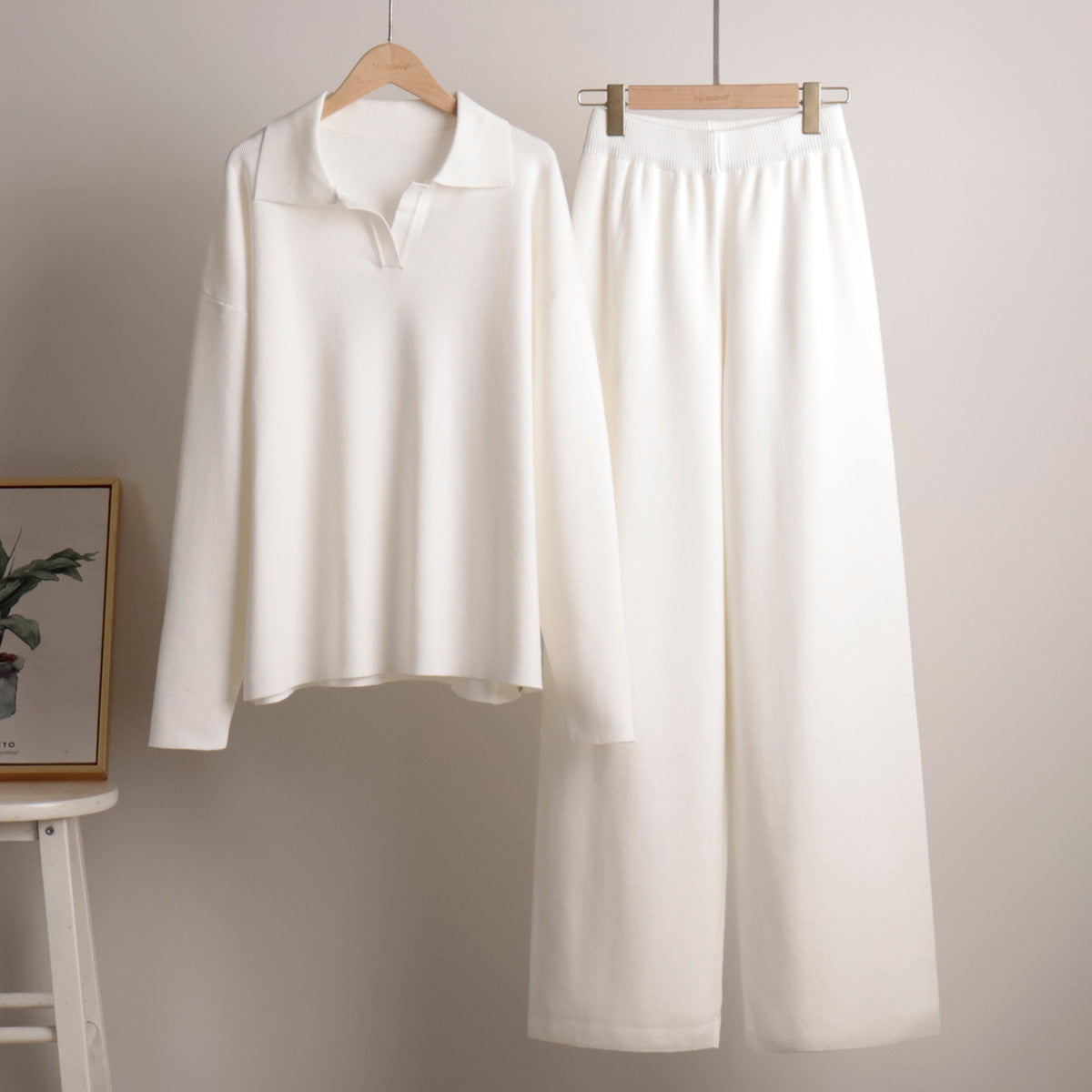 Ensemble Loungewear Femme - Style Décontracté avec Pull Oversize et Pantalon Large