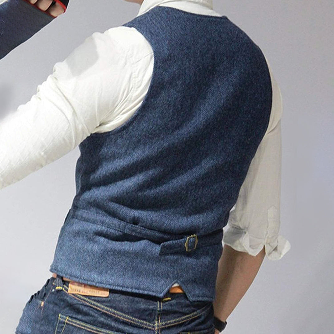 Gilet élégant pour homme – Style moderne et polyvalent, parfait pour un look chic ou décontracté