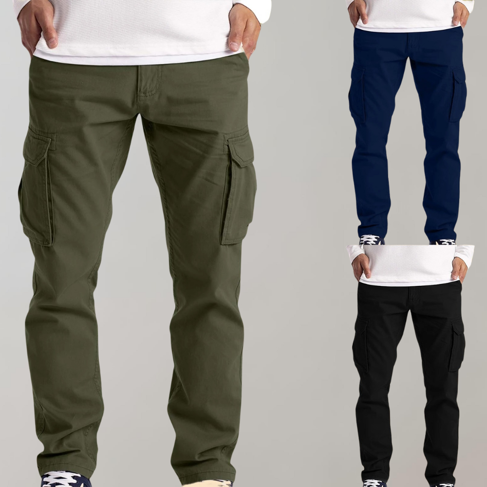 Pantalon cargo homme style urbain polyvalent – Look casual et pratique pour toutes occasions