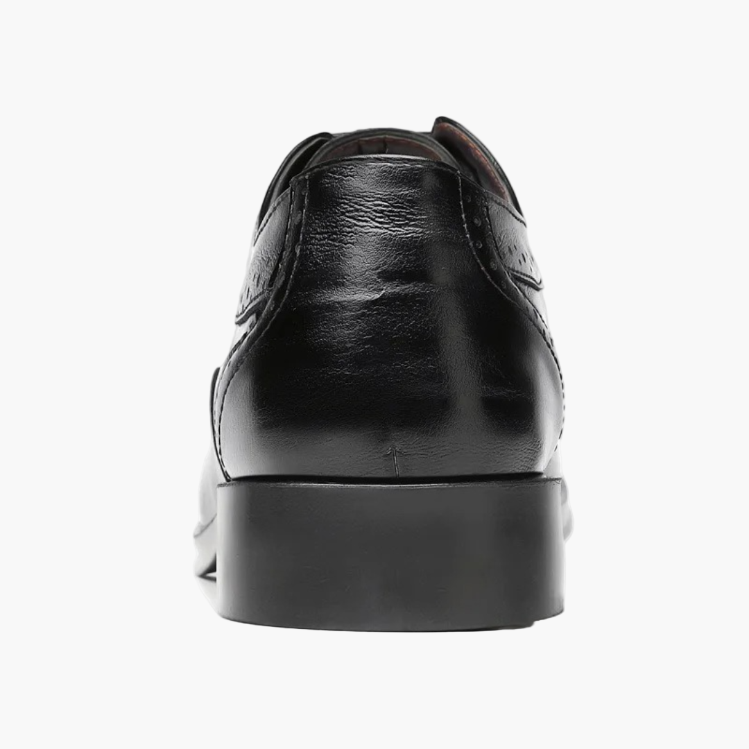 Chaussures Richelieu Homme Classiques à Détail Brogue pour Tenue Habillée et Business