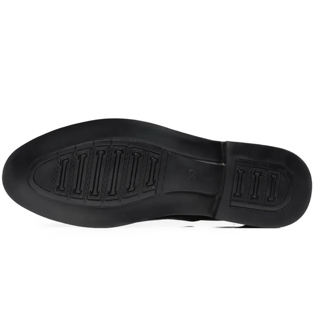 Chaussures Richelieu Homme Classiques à Détail Brogue pour Tenue Habillée et Business