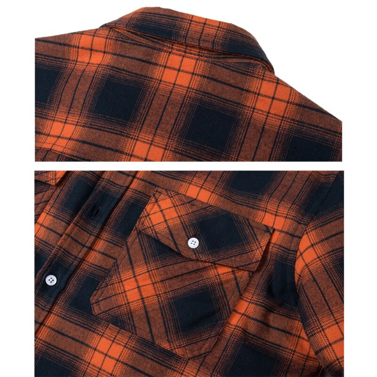 Veste Chemise à Carreaux Chaude Style Urbain pour Homme – Surchemise Hiver Décontractée