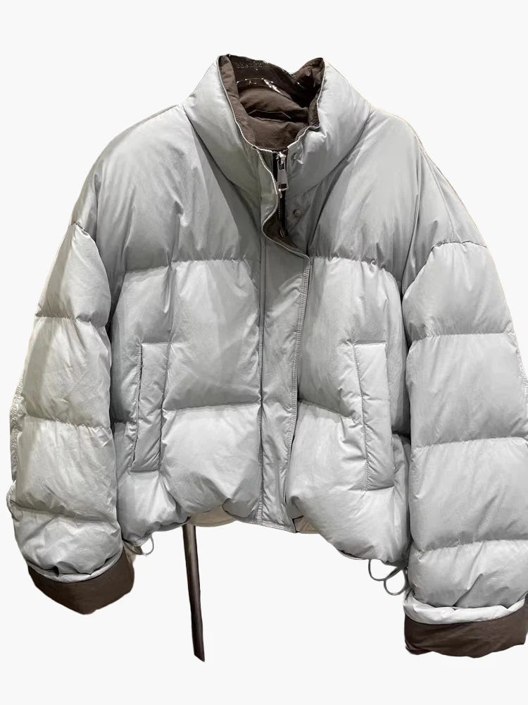 Veste matelassée décontractée pour femme style urbain hiver