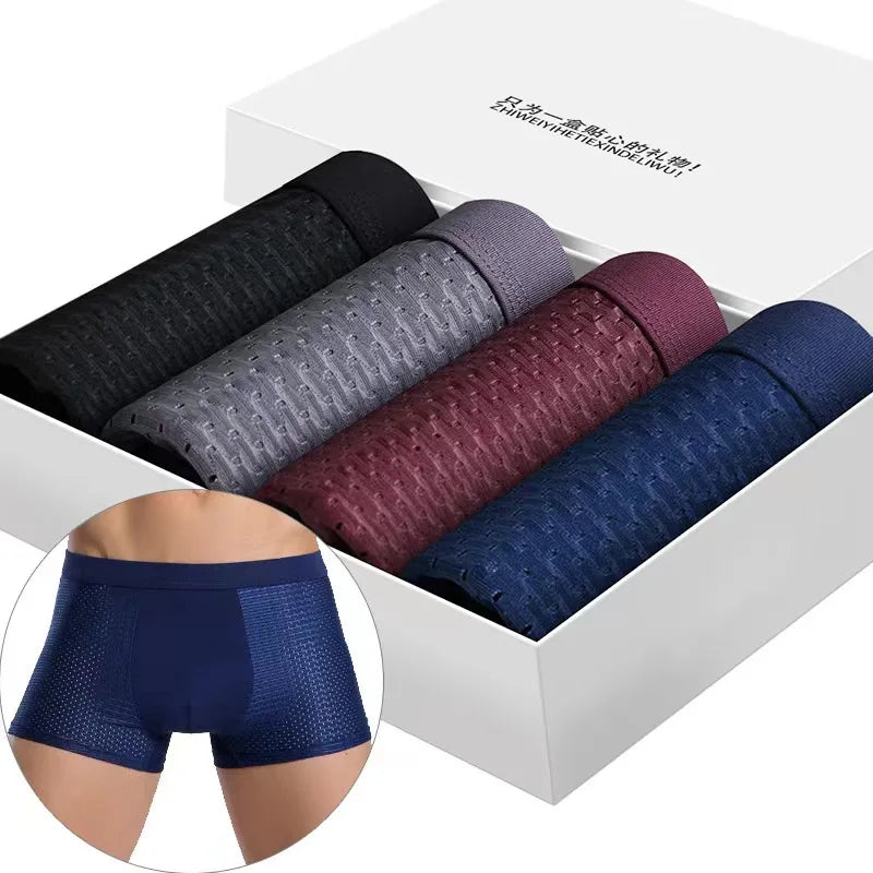 Giles – Boxer en Bambou Respirant pour Homme