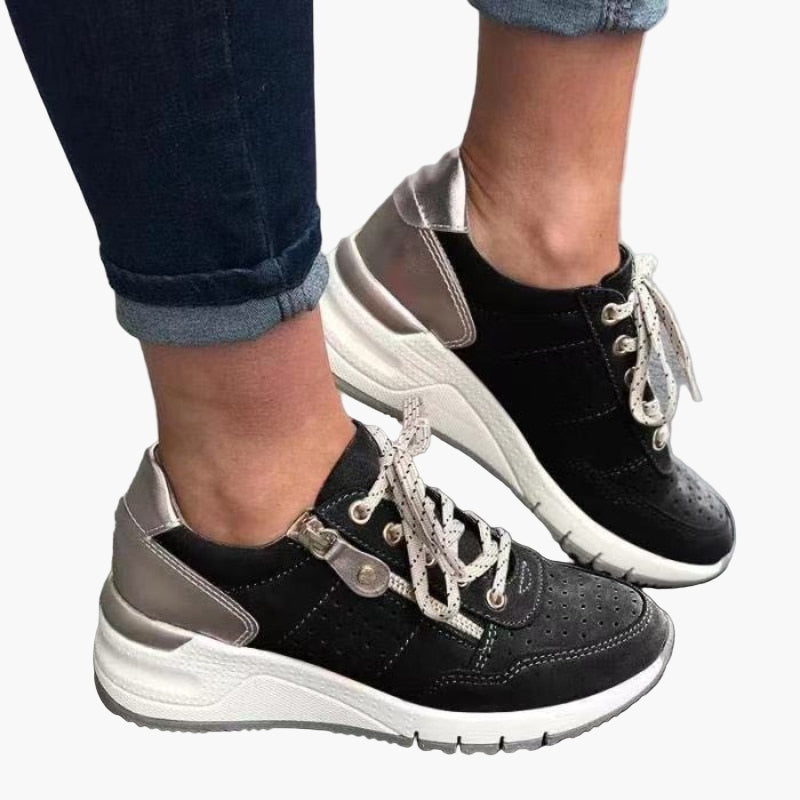 Baskets de Marche Orthopédiques Femme Style Urbain Confort Quotidien