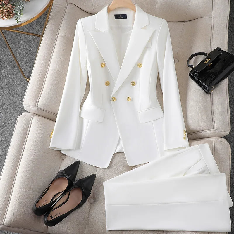 Heather – Ensemble Blazer et Pantalon