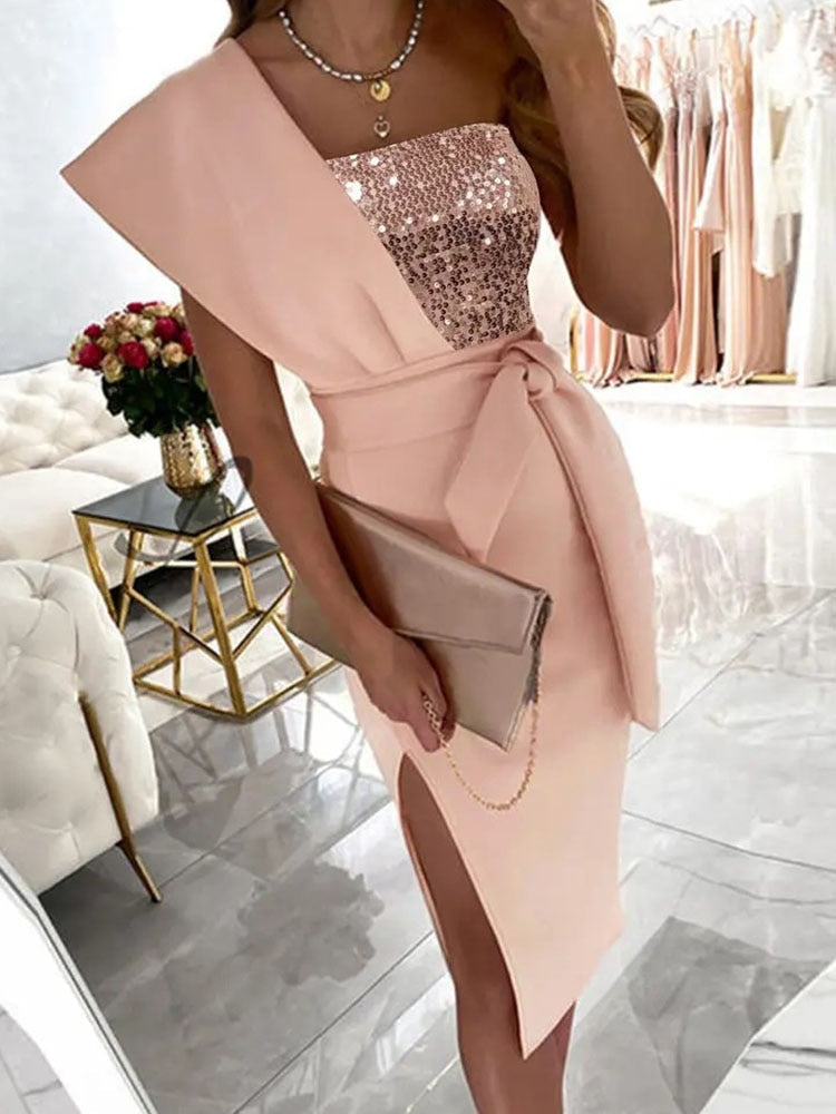 Alice – Robe de soirée asymétrique pour femme