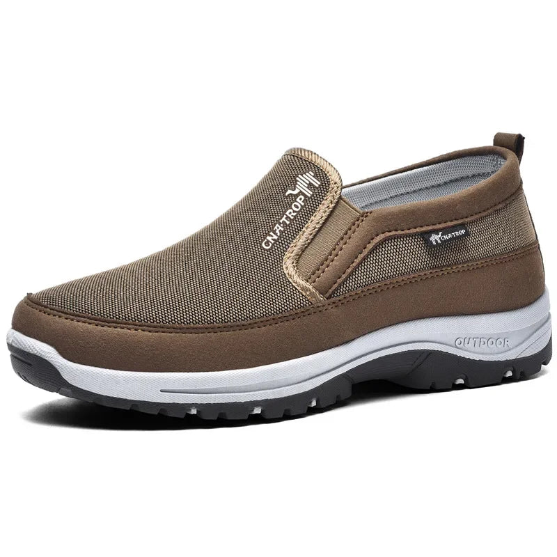Jamie – Mocassins Décontractés en Toile pour Hommes