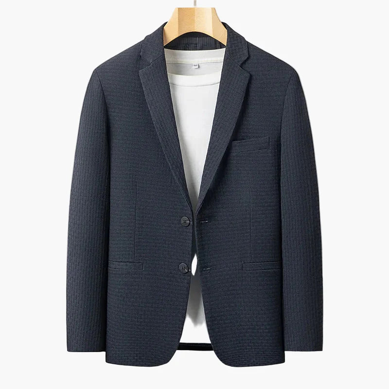 Veste Blazer Décontractée Homme Style Urbain Polyvalent Affaires et Quotidien