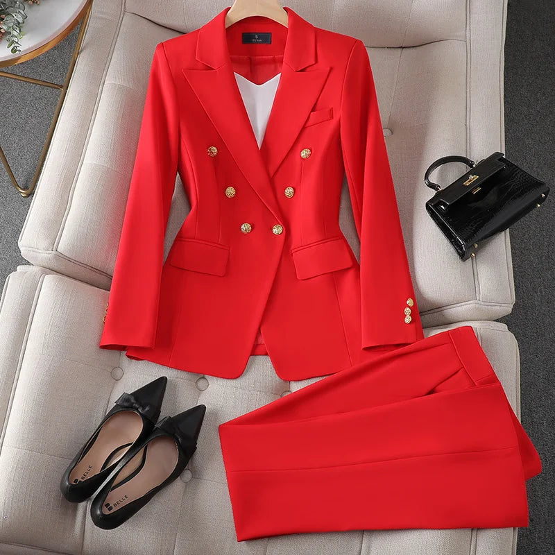 Heather – Ensemble Blazer et Pantalon