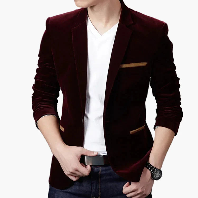 Blazer décontracté pour homme style moderne – Idéal pour sorties et bureau