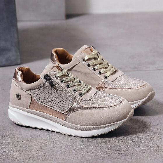 Baskets orthopédiques confort femme – Style moderne pour marche quotidienne