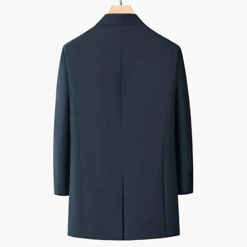Manteau élégant mi-saison pour homme - Style urbain chic, usage quotidien et professionnel