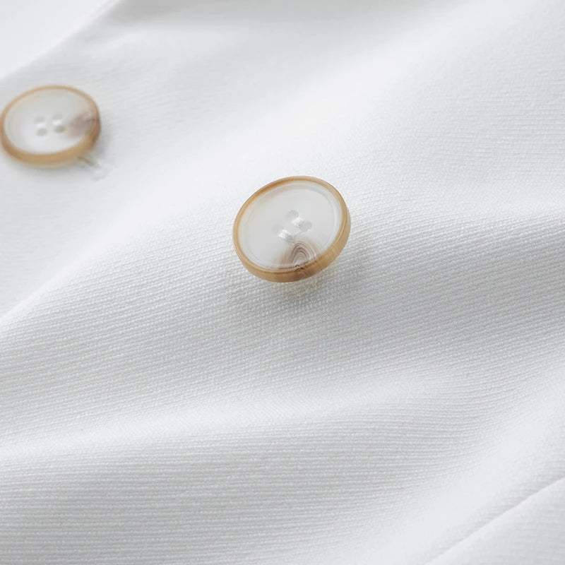 Veste de costume croisée élégante pour homme – Style formel moderne soirée ou cérémonie