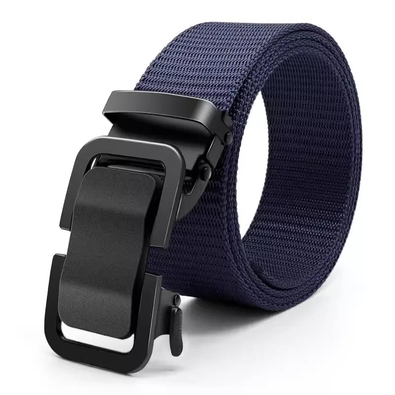 Ken – Ceinture en toile de nylon pour homme avec boucle automatique