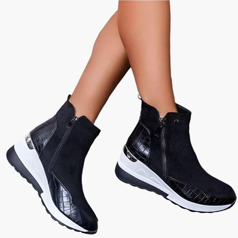 Bottes d'hiver orthopédiques pour femme – Style moderne et confort pour la marche quotidienne