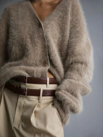 Cardigan Femme Élégant et Douillet Style Décontracté Pour Toutes Occasions