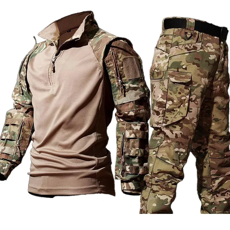 Derek – Ensemble Camo Tactique pour Hommes