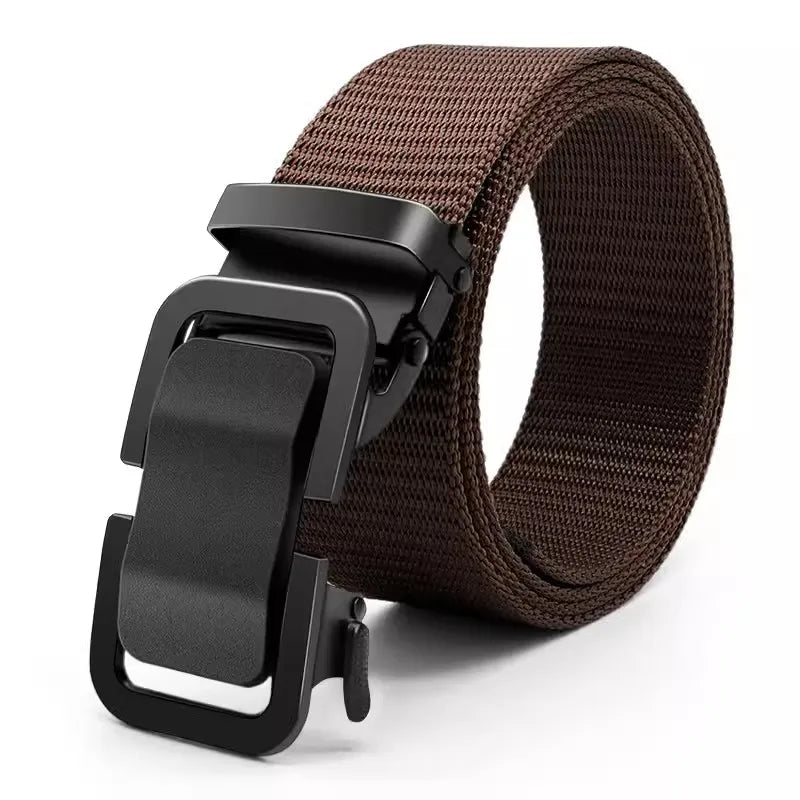 Ken – Ceinture en toile de nylon pour homme avec boucle automatique