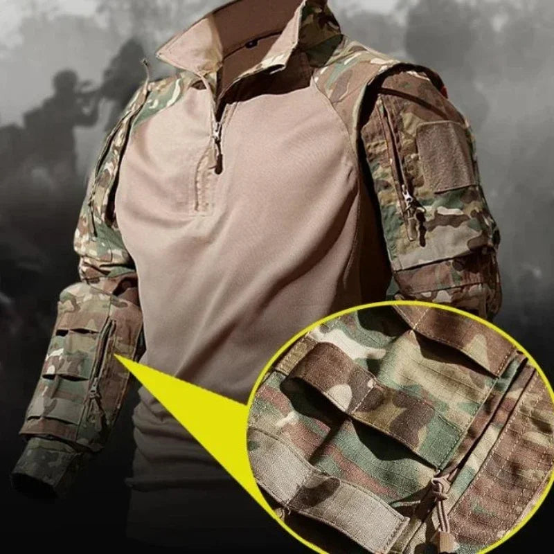 Derek – Ensemble Camo Tactique pour Hommes