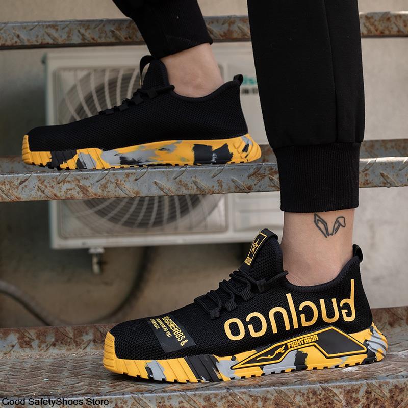 Chaussures de sécurité homme style sportif pour travail et aventure