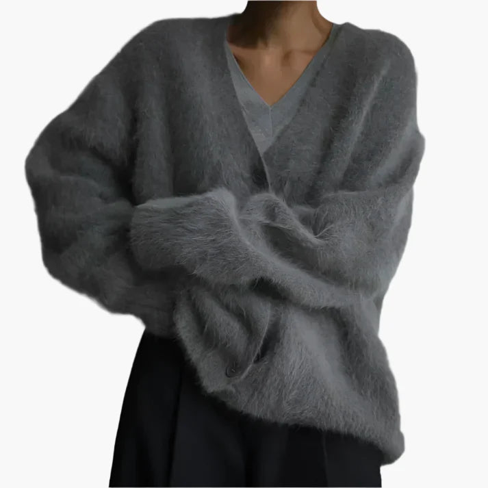 Cardigan Femme Élégant et Douillet Style Décontracté Pour Toutes Occasions