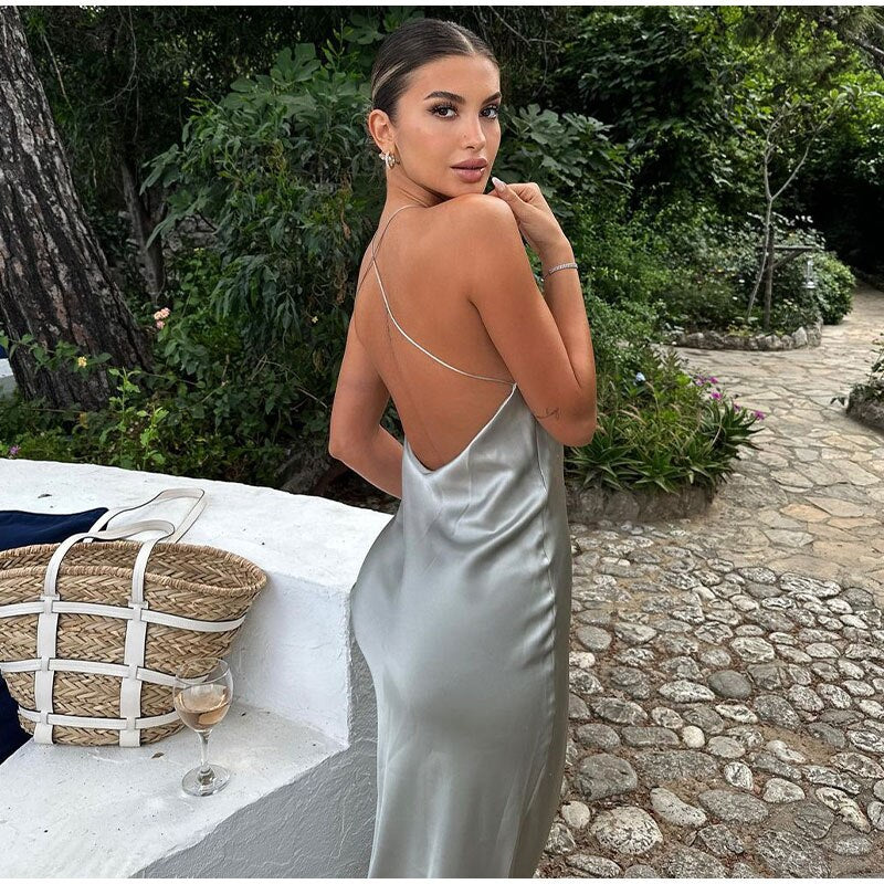 Rose – Robe Maxi Élégante