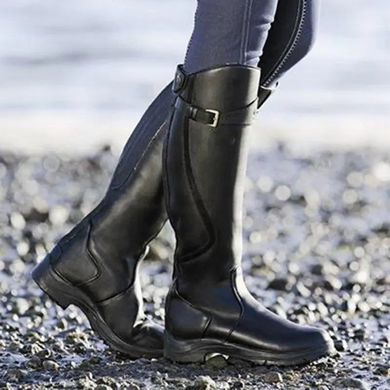 Amanda – Bottes d'équitation hauteur genou pour femmes