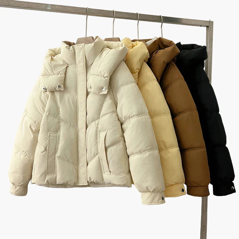 Veste matelassée décontractée femme style cocooning hiver