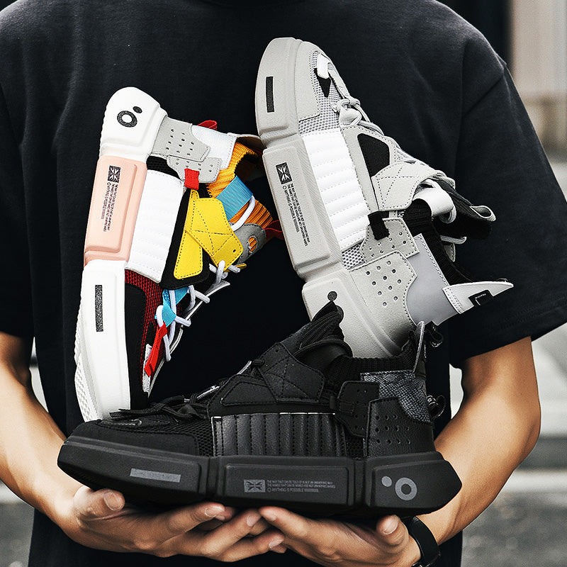 Sneakers urbaines pour hommes style streetwear tendance et confort quotidien
