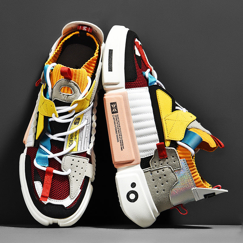 Sneakers urbaines pour hommes style streetwear tendance et confort quotidien