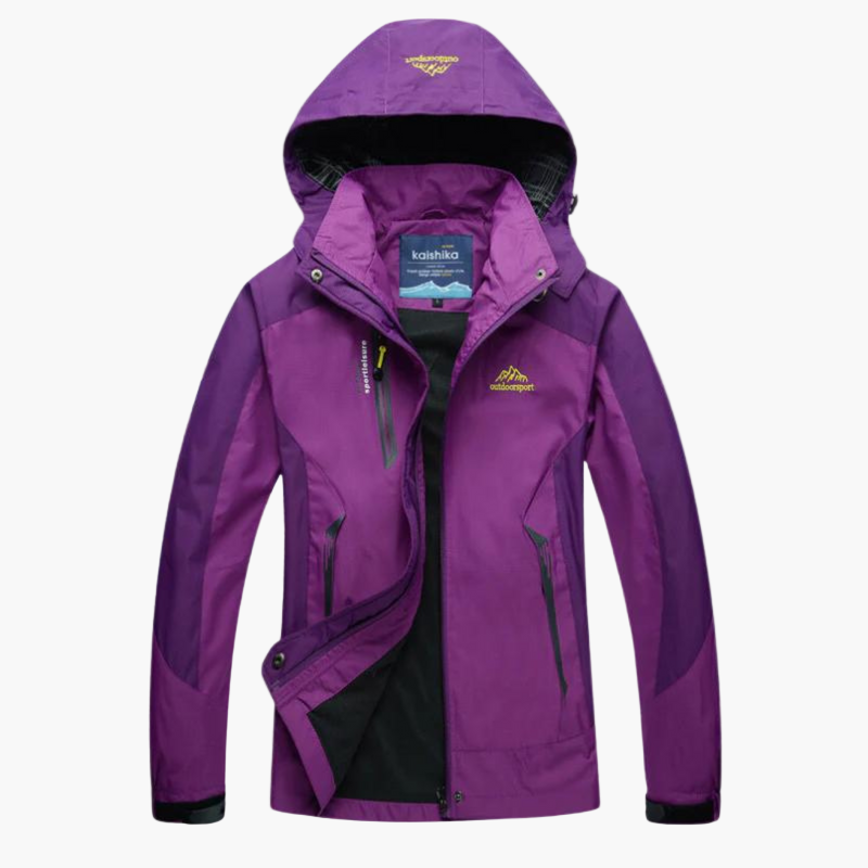 Veste Outdoor Imperméable Femme Randonnée Sport Style Moderne