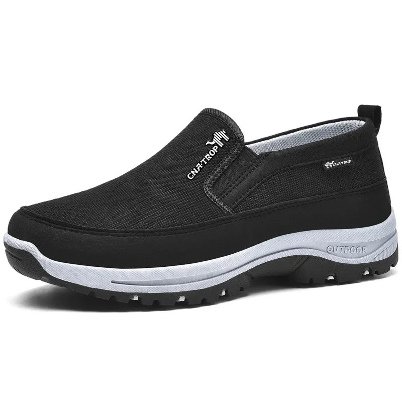 Jamie – Mocassins Décontractés en Toile pour Hommes