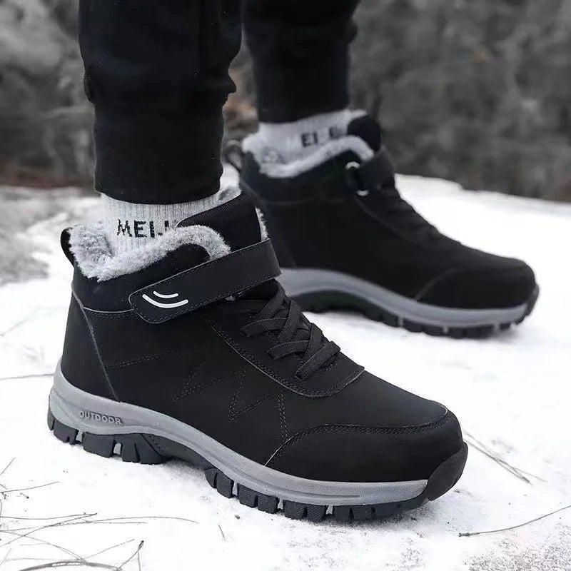 Guy – Baskets Hautes Chaudes d'Hiver pour Hommes