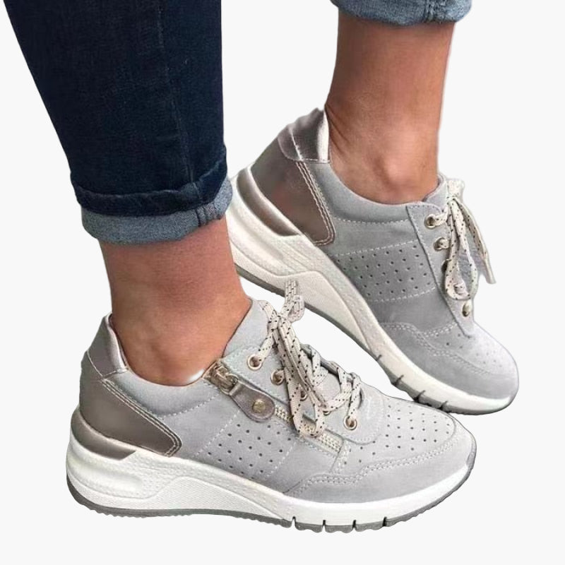 Baskets de Marche Orthopédiques Femme Style Urbain Confort Quotidien
