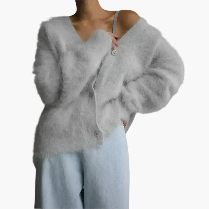 Cardigan Femme Élégant et Douillet Style Décontracté Pour Toutes Occasions