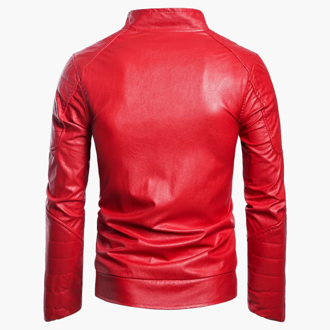 Blouson Homme Style Motard Rembourré Mode Rock Décontractée